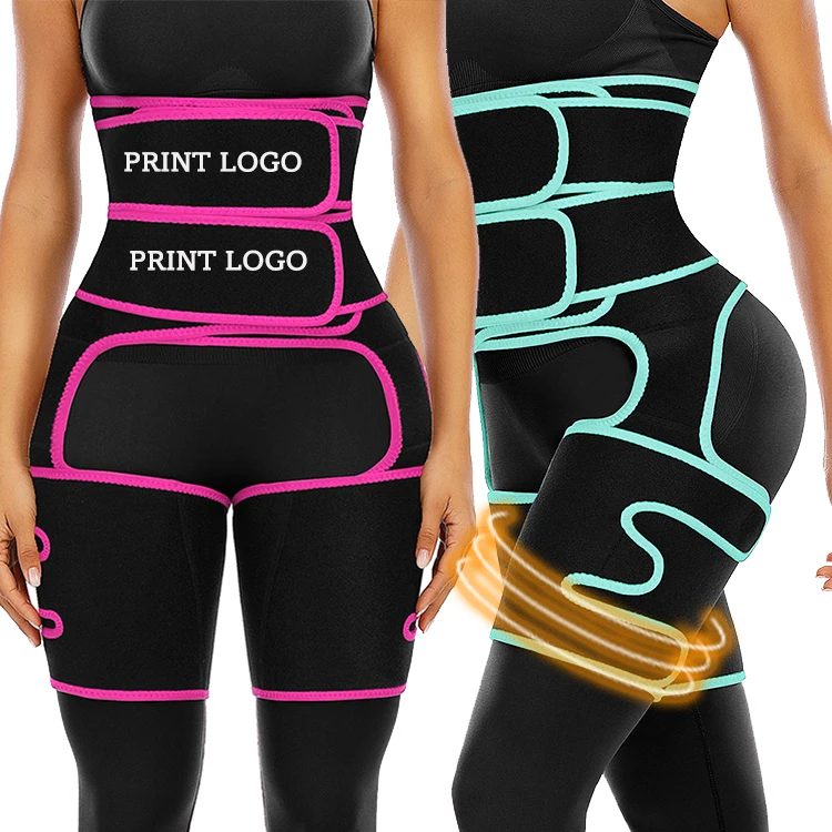 

Custom Neoprene Butt Lifter Thigh Eraser Double Strap Waist Trainers Waist And Thigh Trimmer