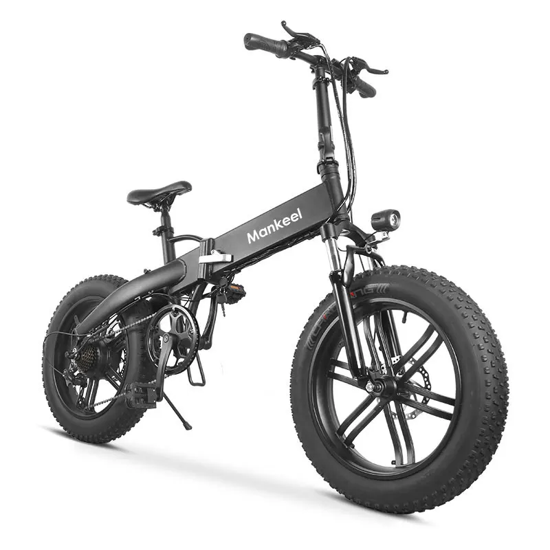 

Mankeel MK012 Folding Electric Bike Bicycle Fat Tire Eu Warehouse 36V 10.4Ah 500W 20 Inches Hidden Battery Fast Ebike For Adult