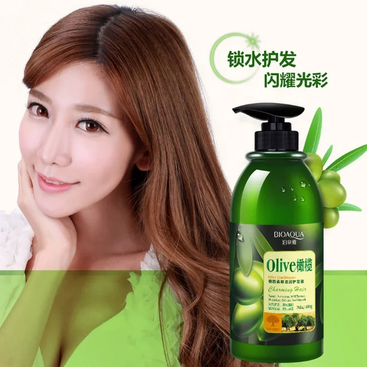 

YANMEI 400ml Olive oil hair Conditioner Repair Damaged Hair For dry hair moisturizing with laurel extract citric acid