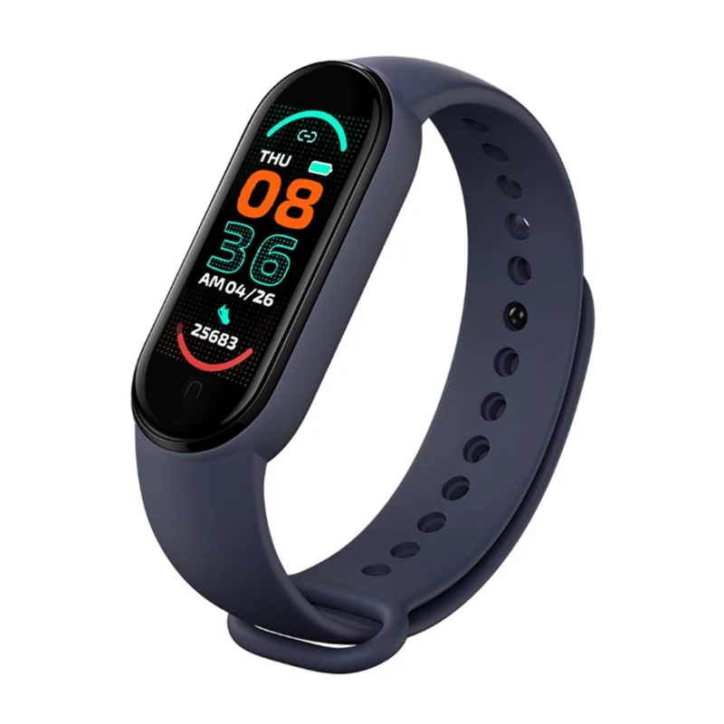 

wholesale New Trend Color Screen Sleep Blood Pressure Monitoring Sport Tracker M6 Smart Bracelet, Red,blue,pink,black