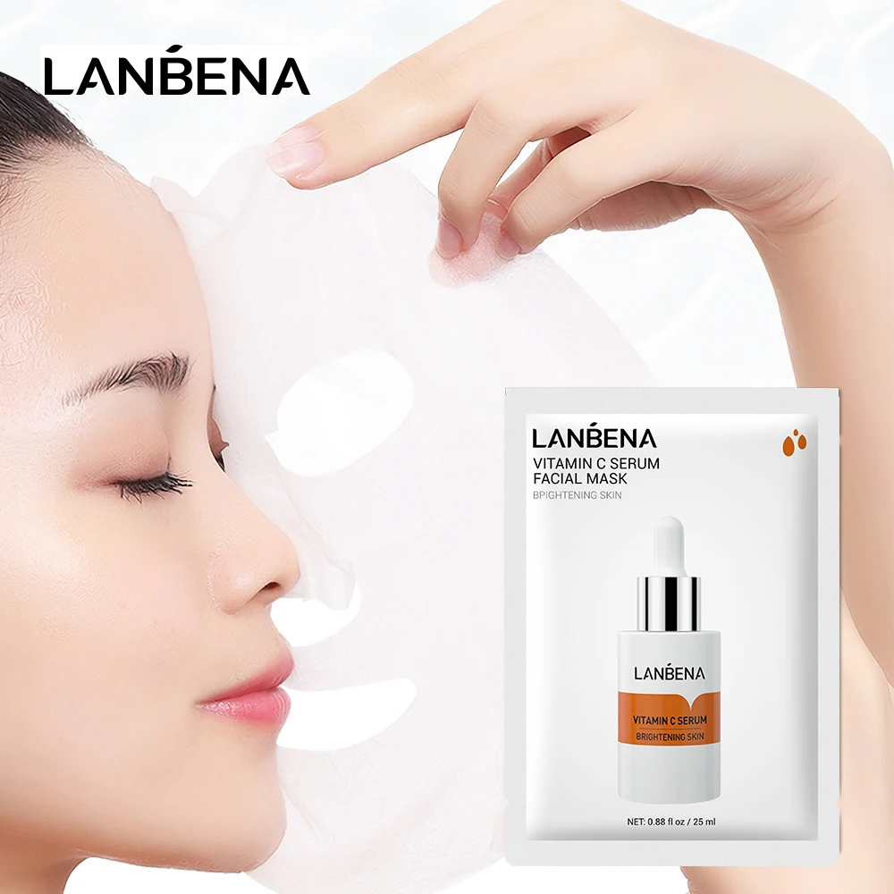 

LANBENA serum essence beauty facial mask sheet hydrating face mask free shipping