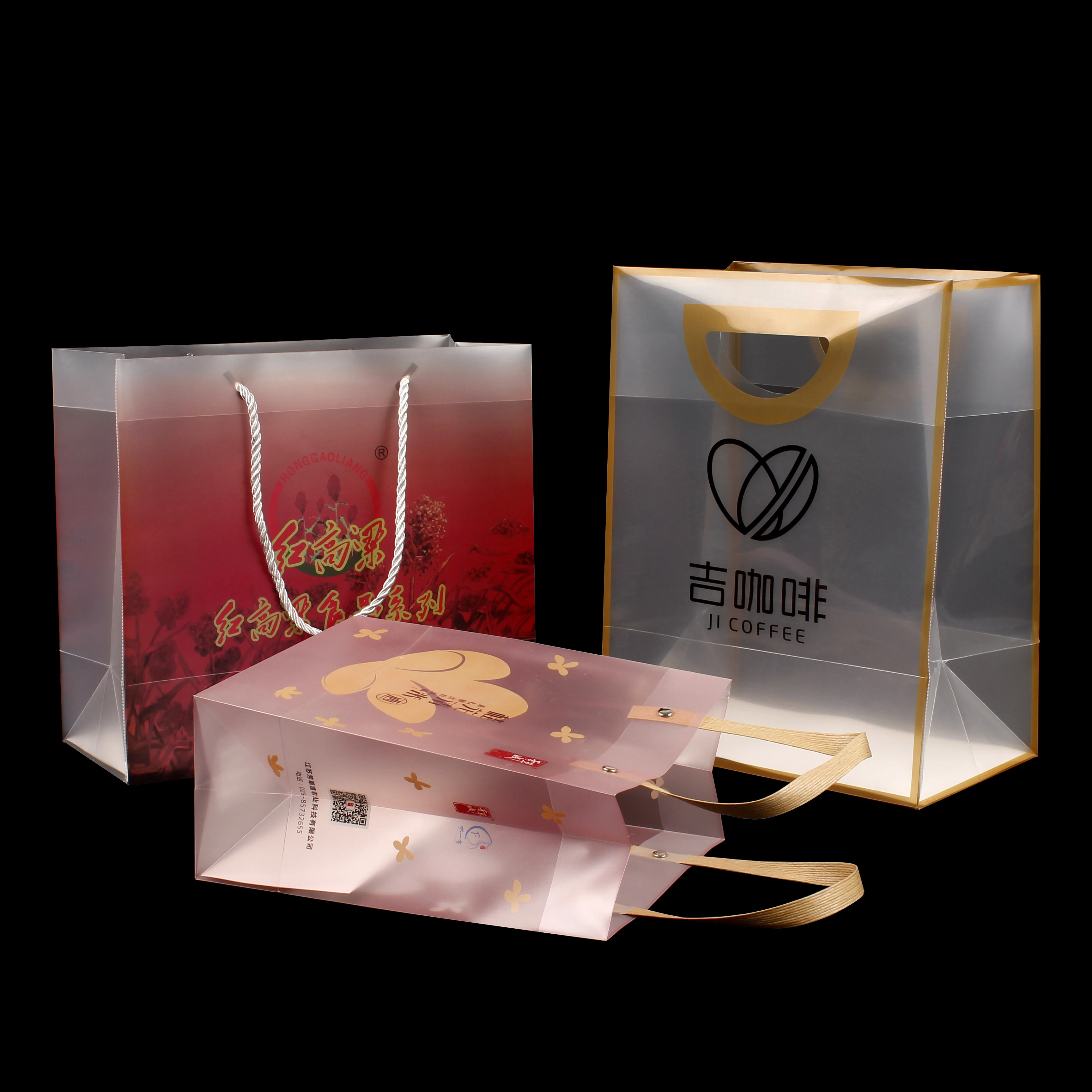 

Custom LOGO pp tote hand bag, Customized color