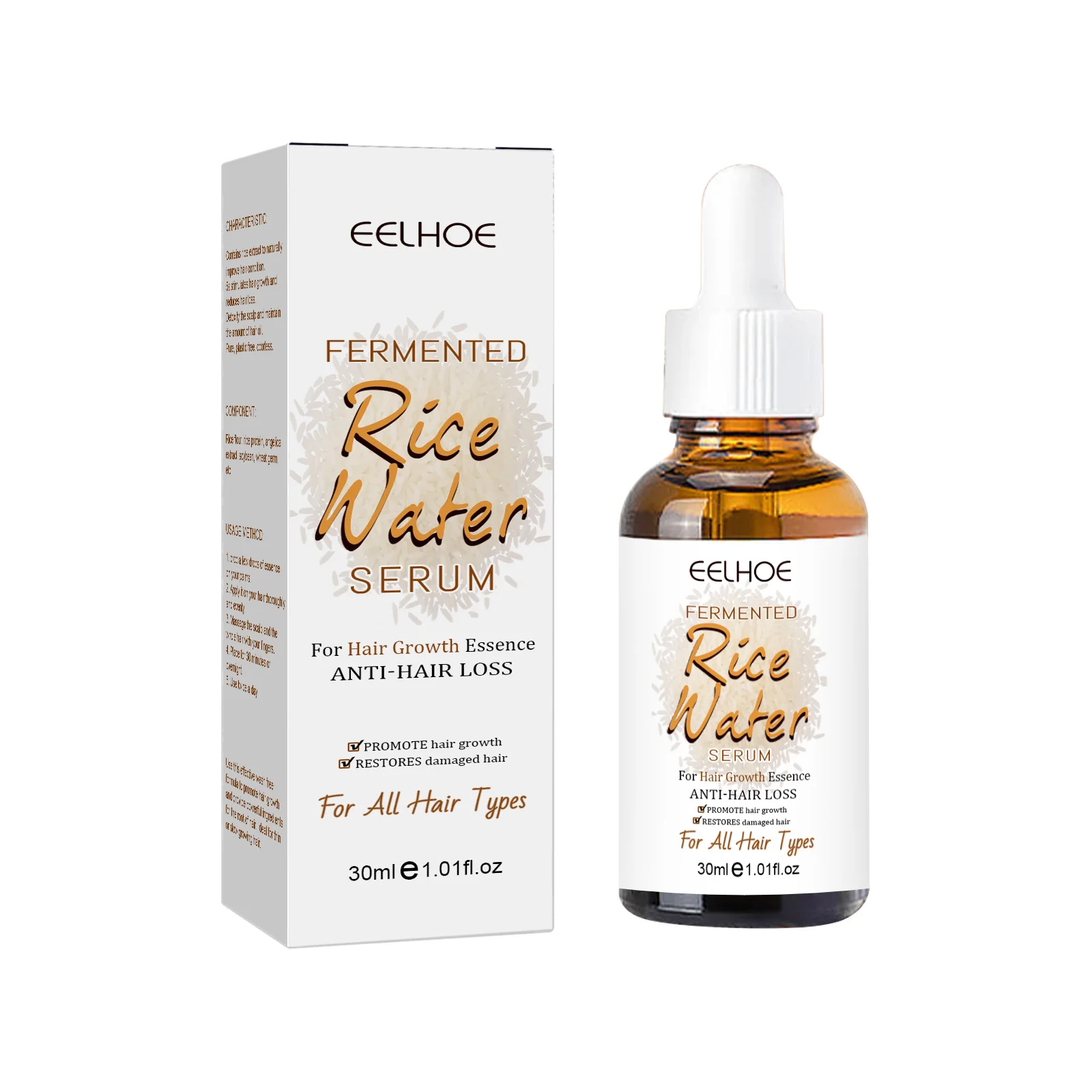 

eelhoe fermented rice conditioner water hair follicle rice serum nutrition hair growth liquid hair care K1