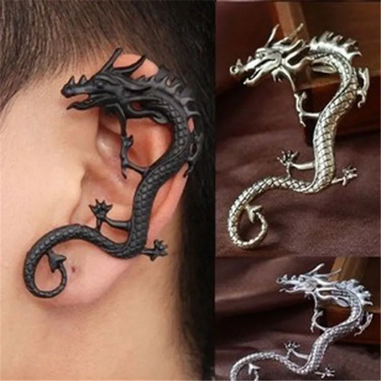 

Dragon Vintage Punk Fashion designer earrings Jewelry Accessories for Women and Men Earrings 2021, Picture shown