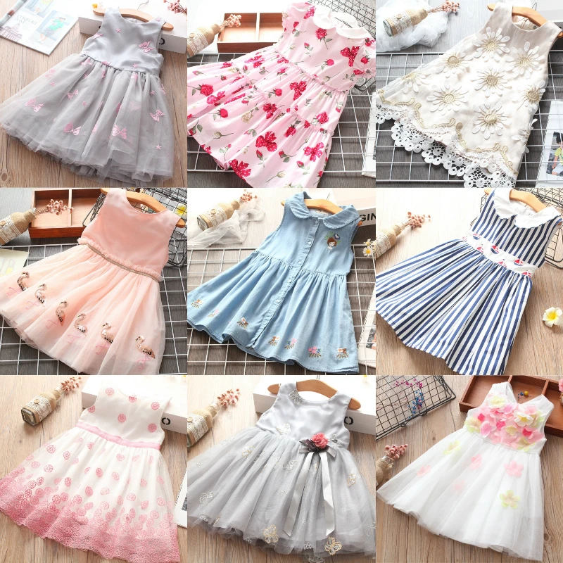 

China wholesale manufacturing comfort baby party 2021 girls party dress