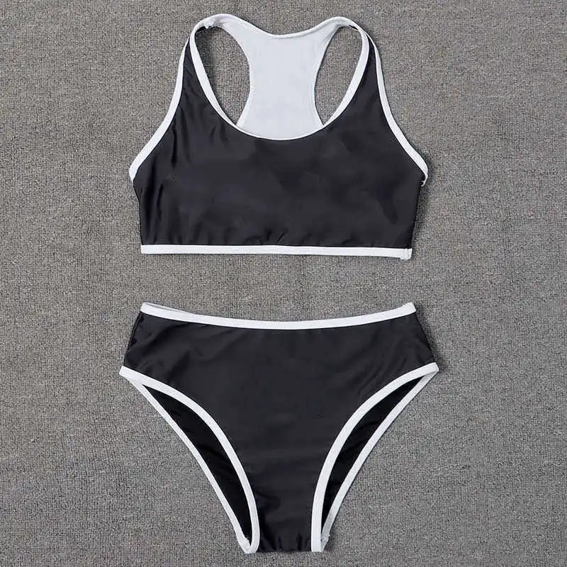 

Fashion Brand Letters Printed Ladies Swimsuit Bikini Sexy Swimwear Set for Women