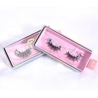 

High quality Crueltyl free 3D Mink lashes Custom logo Eyelash Case Private label Eyelash Packaging Sleeve