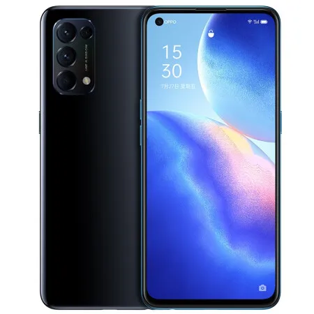 

Original OPPO Reno 5 5G Cell Phone 6.43inch OLED 64.0MP Camera Android 11 OS 65W SuperVOOC 4300Mah