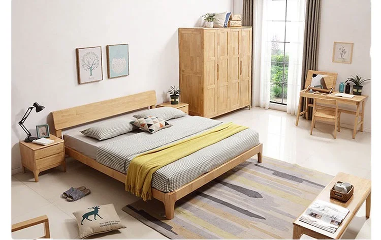 Latest Full Bedroom Set Wood Cabinet Bedroom Furniture Set For Home