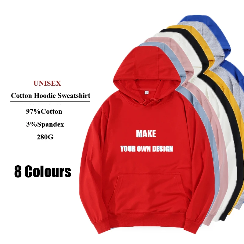 

Custom Plus Size Lightweight Cotton Solid Hoodie Sweatshirt Athletic Pullover Fleece Hoodie Casual Pullover Hooded Sweatshirt