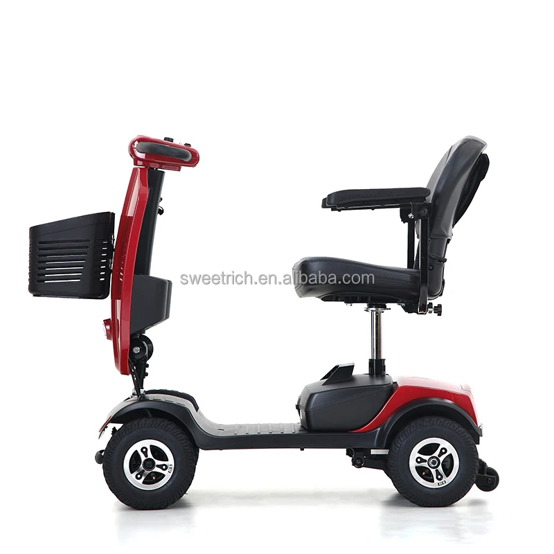 

Adult folding 4 three wheels disabled handicapped electric mobility scooter, Red , blue, or customized