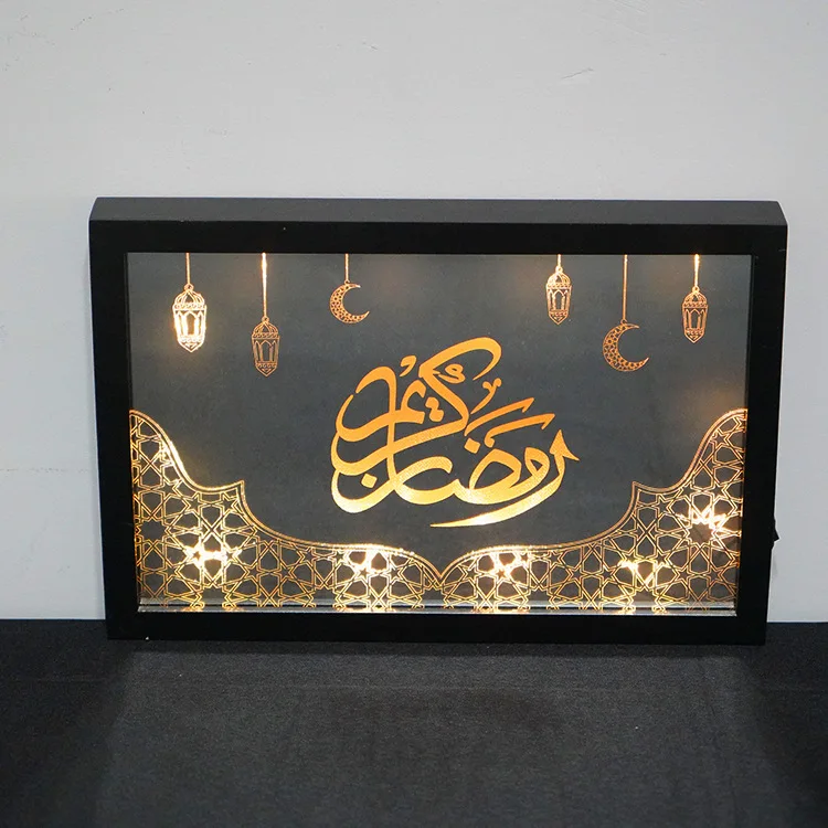 

DAMAI Ramadan Decorations 2024 Ramadan Hanging Ornaments EID Led Home Party Decorations Islamic Gift Party Supplies