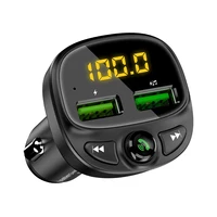 

Free Shipping Bluetooth FM Transmitter MP3 Player Dual USB Car Charger For Car Mobile Charger