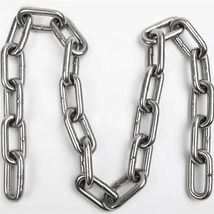 
High quality DIN 766 304 316 stainless steel link chain 