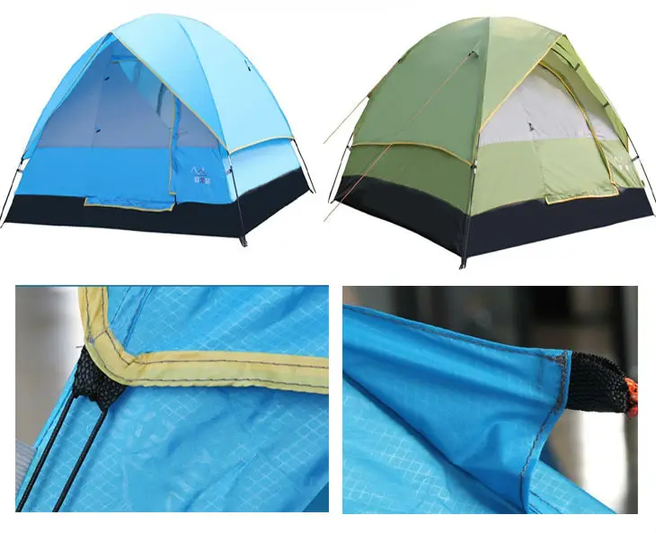 
China supplier 100% polyester fabric waterproof with pu coating produced by Hangzhou Caishi for yellow tent and other outdoors 
