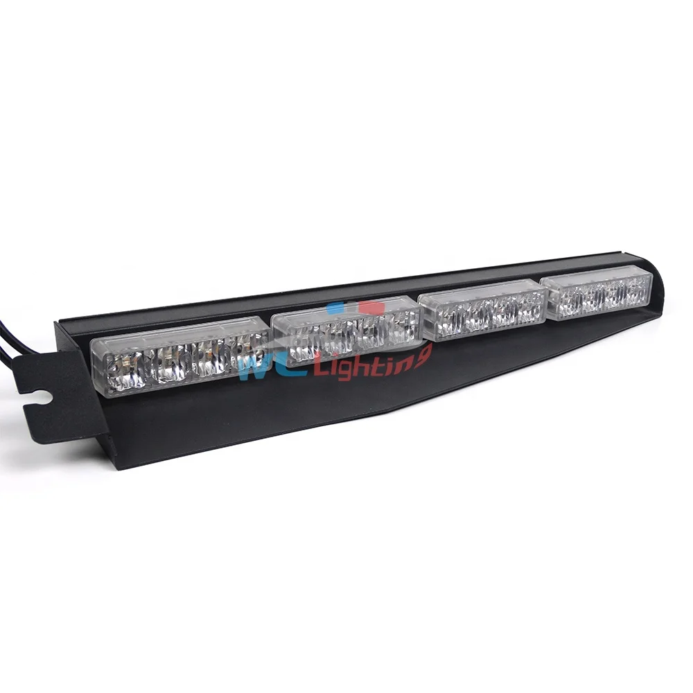 
GDWLLIGHTING 32 LED split visor led light bar Emergency Led Strobe Lights Bar Ambulance Dash deck LED Lightbar 