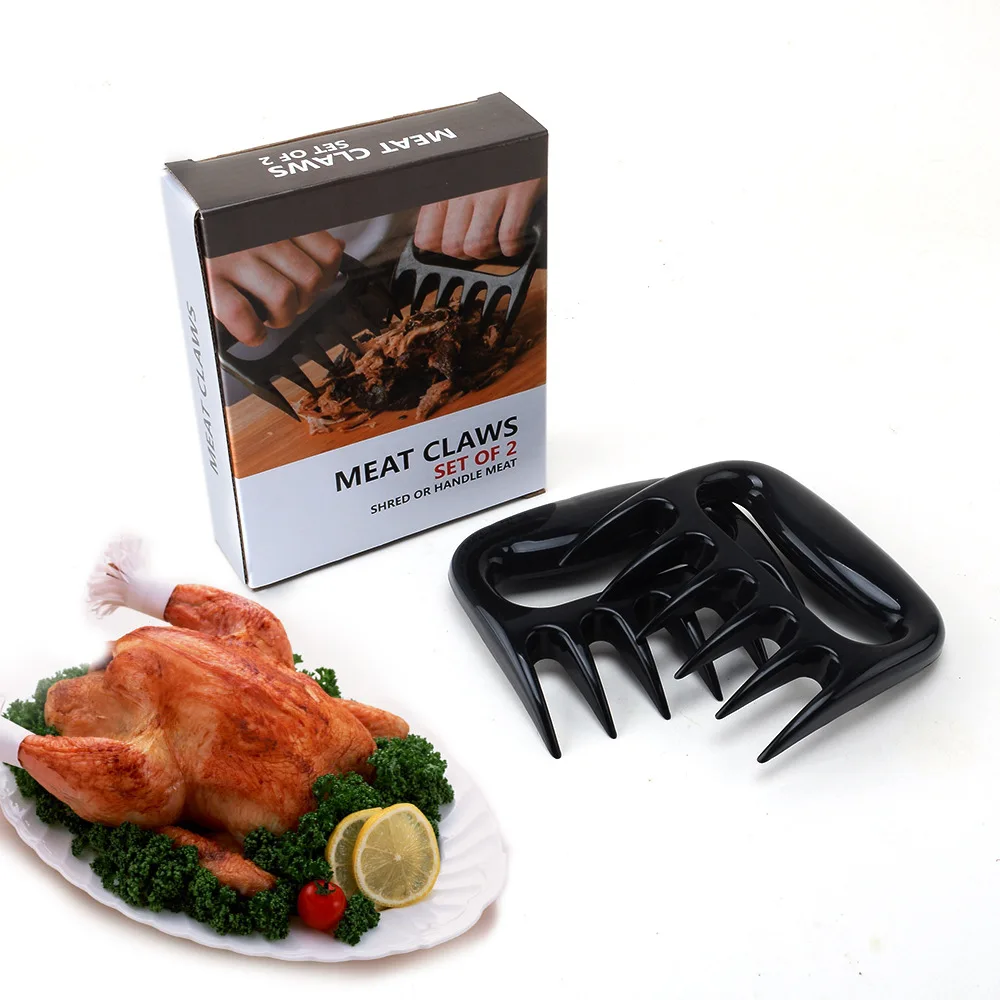 

Best Selling Meat Shredder Pulled Meat Separate Pork Claws Barbecue Meat Handling Claws, Black