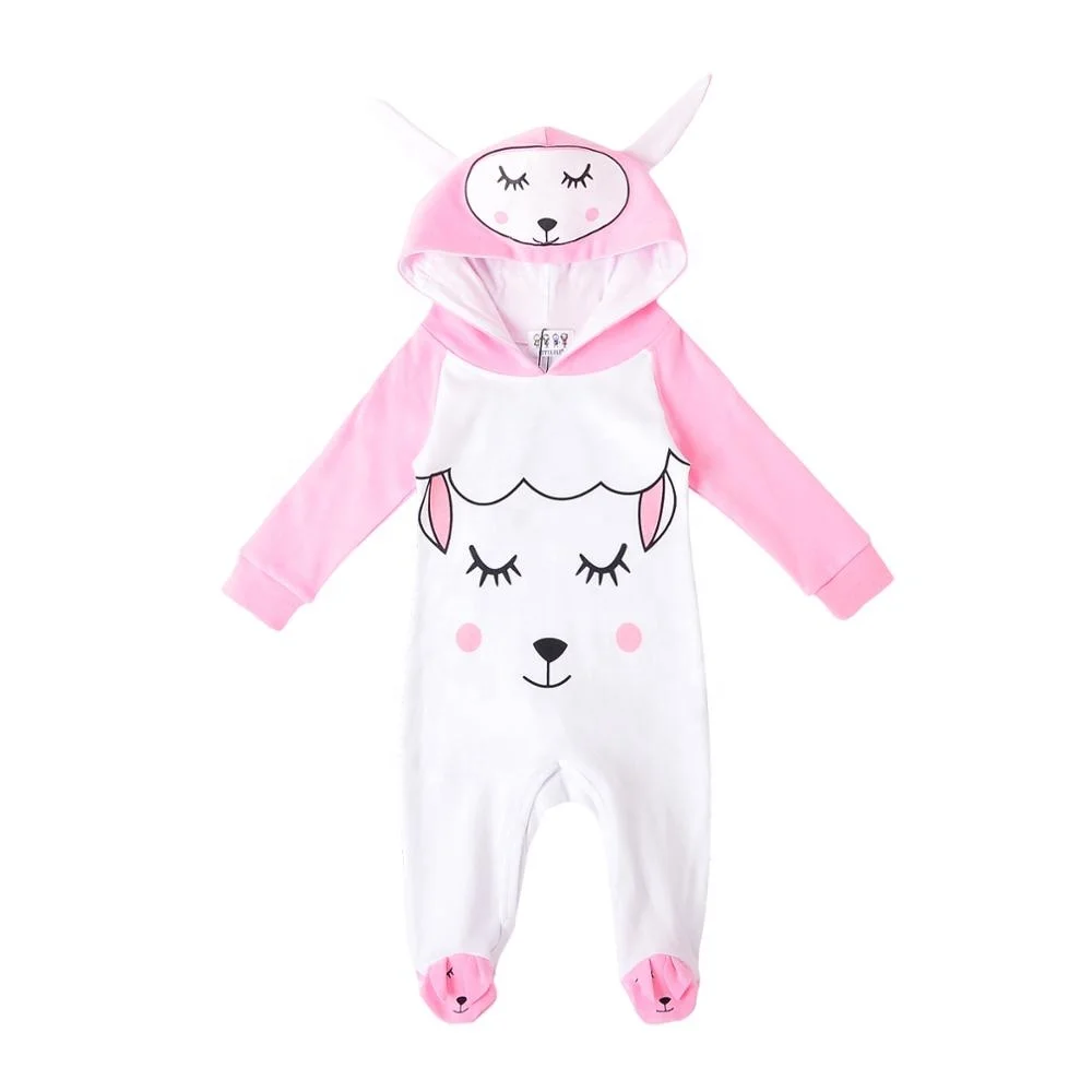 

petelulu patchwork sheep high quality baby clothes bebek giyim baby cotton rompers, Pink