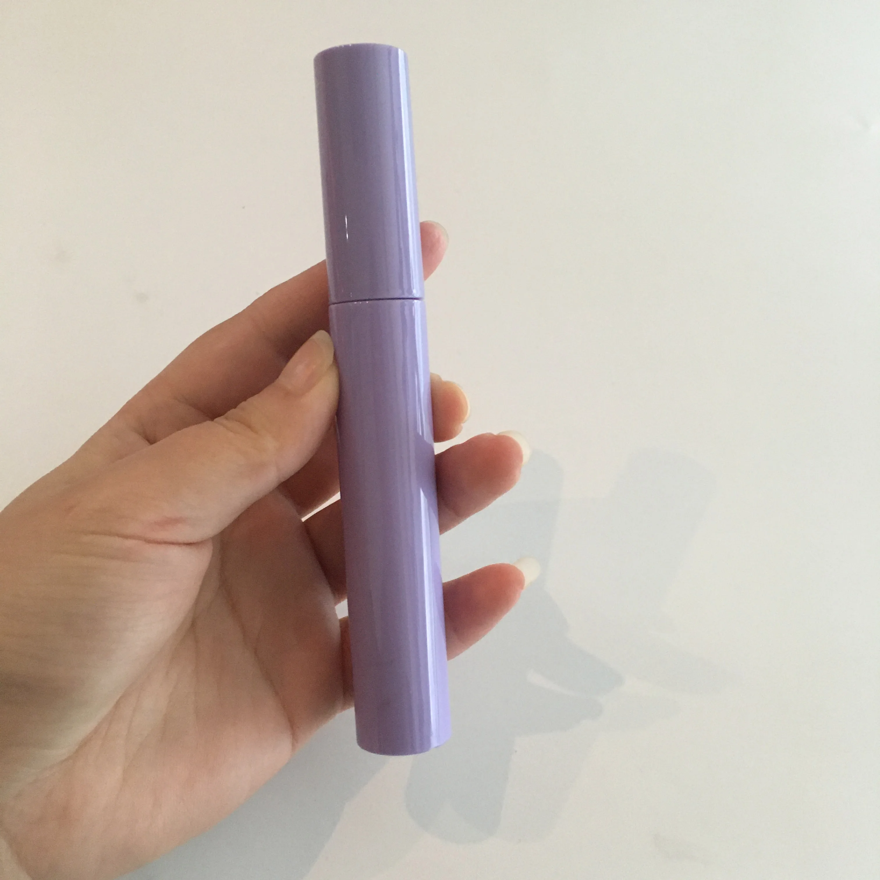 

Custom your own logo hair finishing stick 10ml purple bottle anti fly away hair care styling gel wand