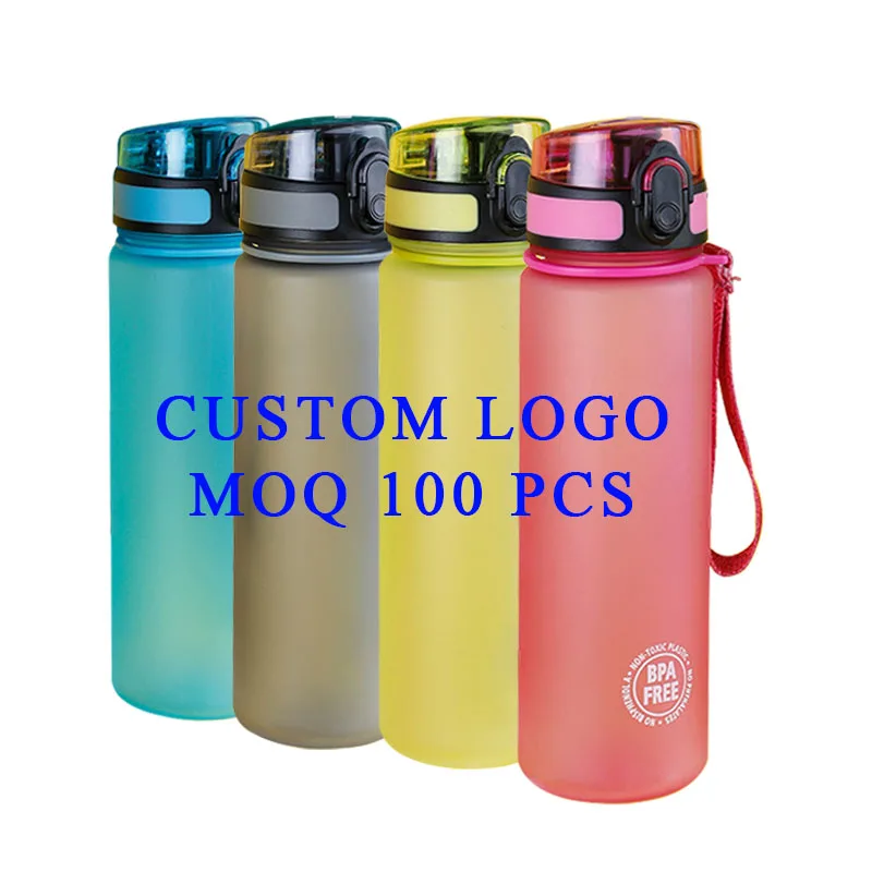 

Doyoung 600ml Sports Gym School Adults Kids Matte And Clear BPA Free Tea Fruit Infuser Plastic Water Bottles with Custom Logo, Customized color acceptable