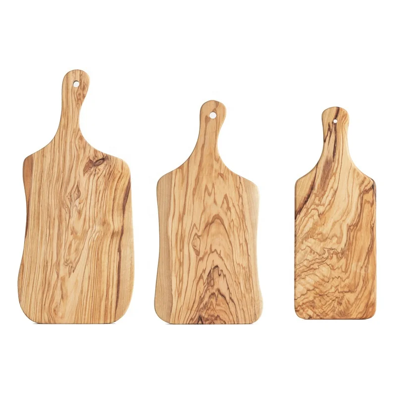 

Factory wholesale olive Wooden Cheese Bread Board cutting Board with Classic Design for serving pizza fruits