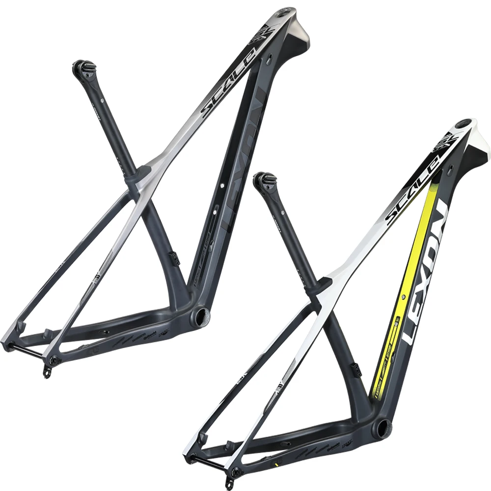 

2021 LEXON SCALE Carbon MTB Frame 29er Plus Mountain Bike Carbon Frame 148*12mm MTB Carbon Frames Size 15/17inch