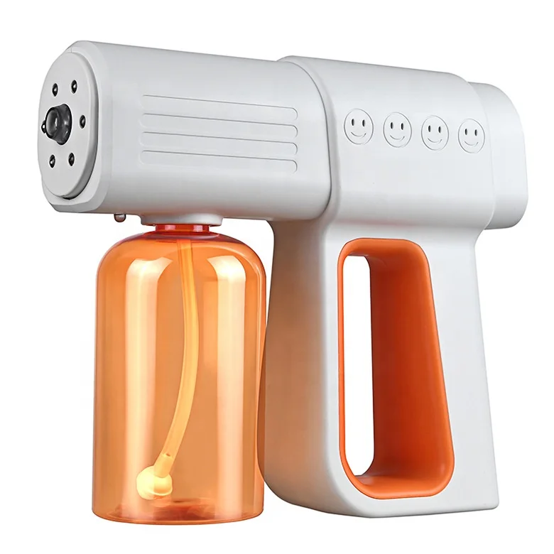 

380ML K6X Wireless Electric Sanitizer Sprayer Blu-ray USB Charge Nano Steam Water Spray Gun Home Disinfection Machine Atomize