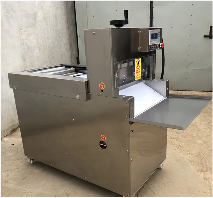 Restaurant Heavy Duty Automatic Frozen Meat Slice Slicer Mutton Beef