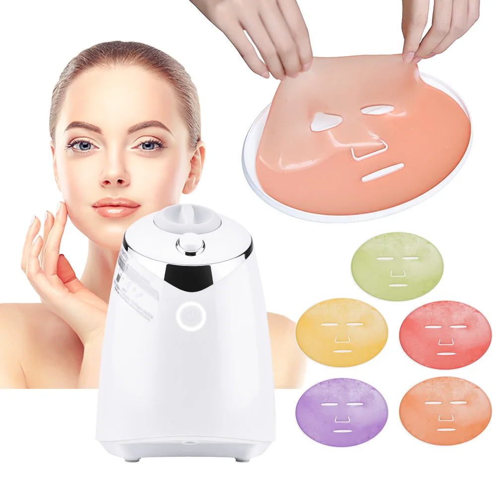 

English voice prompt Fruit Mask Maker Machine skin care tools equipment beauty machine, Silvery white