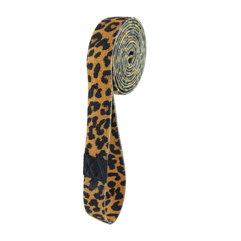 

2021 Fashion Workout hip exercise customized print butt pull up elastic booty long fabric resistance bands
