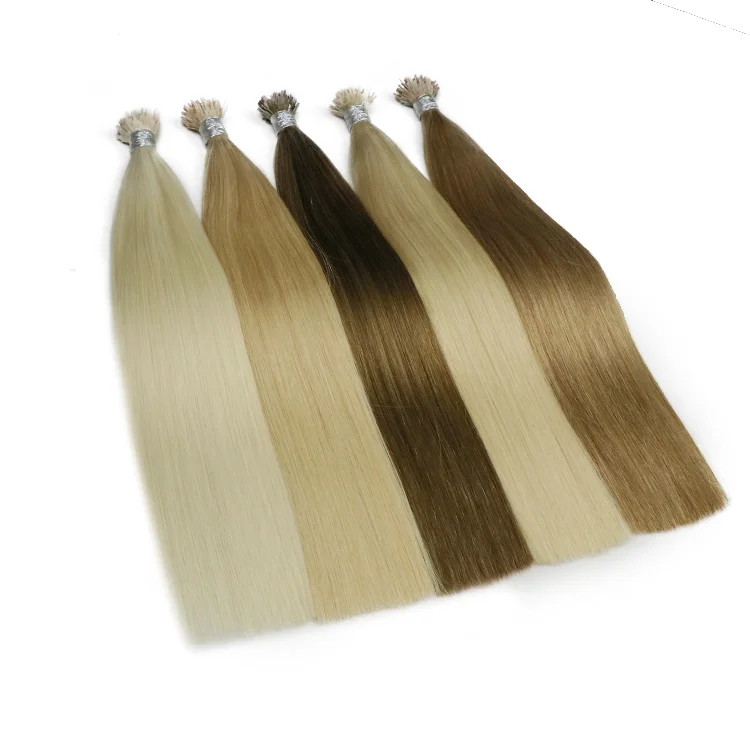 

Unprocessed Human Cuticle Hair Pre Bonded Y Fan Tip Hair Extensions For USA