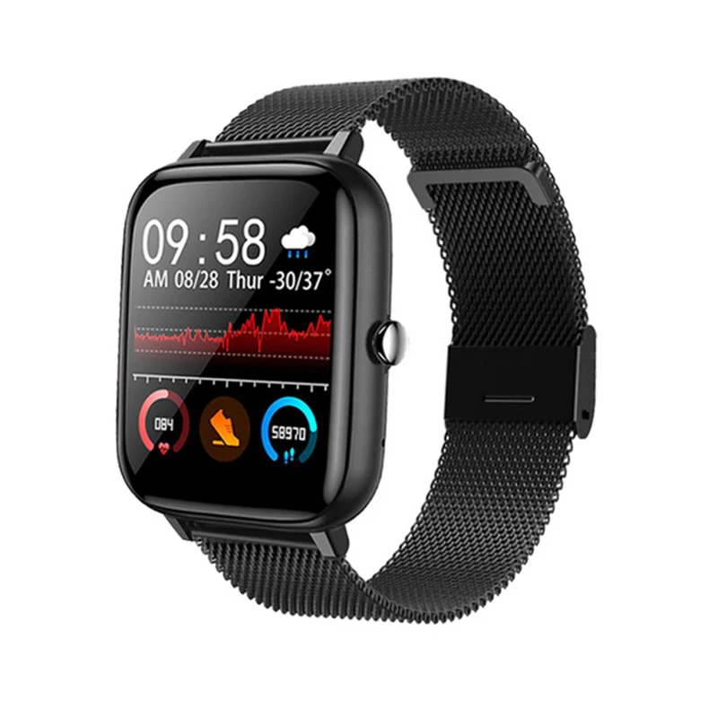 

New P9 Blue tooth Call Smart Watch Ip67 Waterproof Fitness Sports Tracker Heart Rate Monitor Sports Women Men Watches