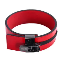 

Infinitely variable Adjustment Fitness leather weight lifting belt Heavy Duty