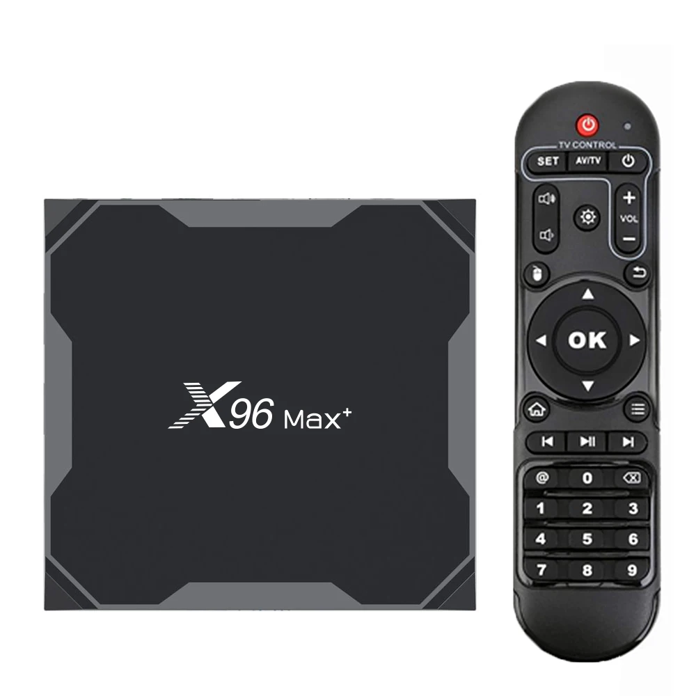 

2020 Latest android box X96 MAX plus amlogic s905x3 4gb ram store app goo-gle play download 2.4g/5ghz wifi tv smart box