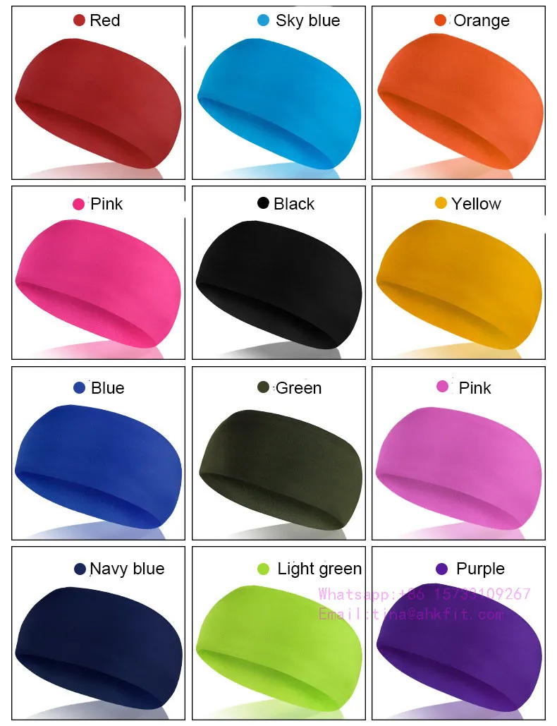 Wholesale Sports Elastic Headband / Sweat Head Band / Sweat Absorb