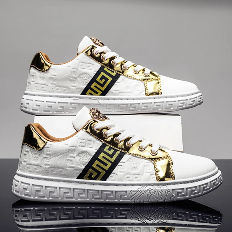 

Low-top casual trendy men shoes sports sneakers