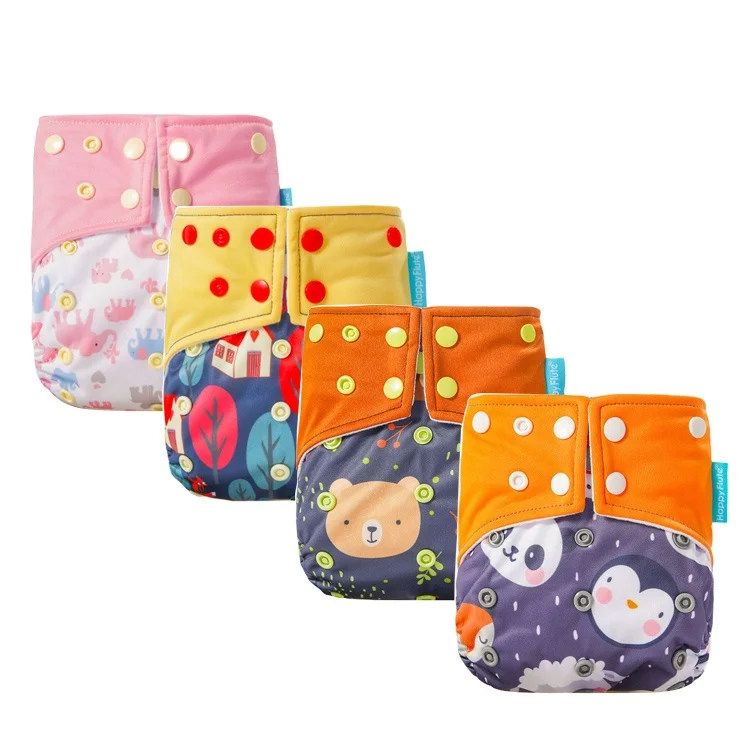 

Happy Flute cloth diaper pocket reusable baby washable cloth diaper nappies ecologic product diapers, Over 300 patterns