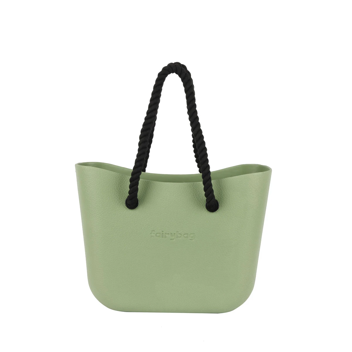 

Fashion Italy Classic Obag Large Capacity with Rope Handle EVA Shopping Beach Tote Bags