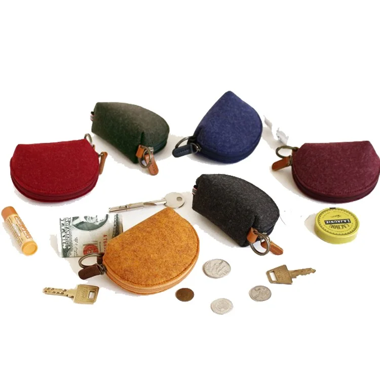 

2021 Hot Selling Cute Coin Purse Small Fresh Girls Short Purse With Zipper Purses, Customized colors
