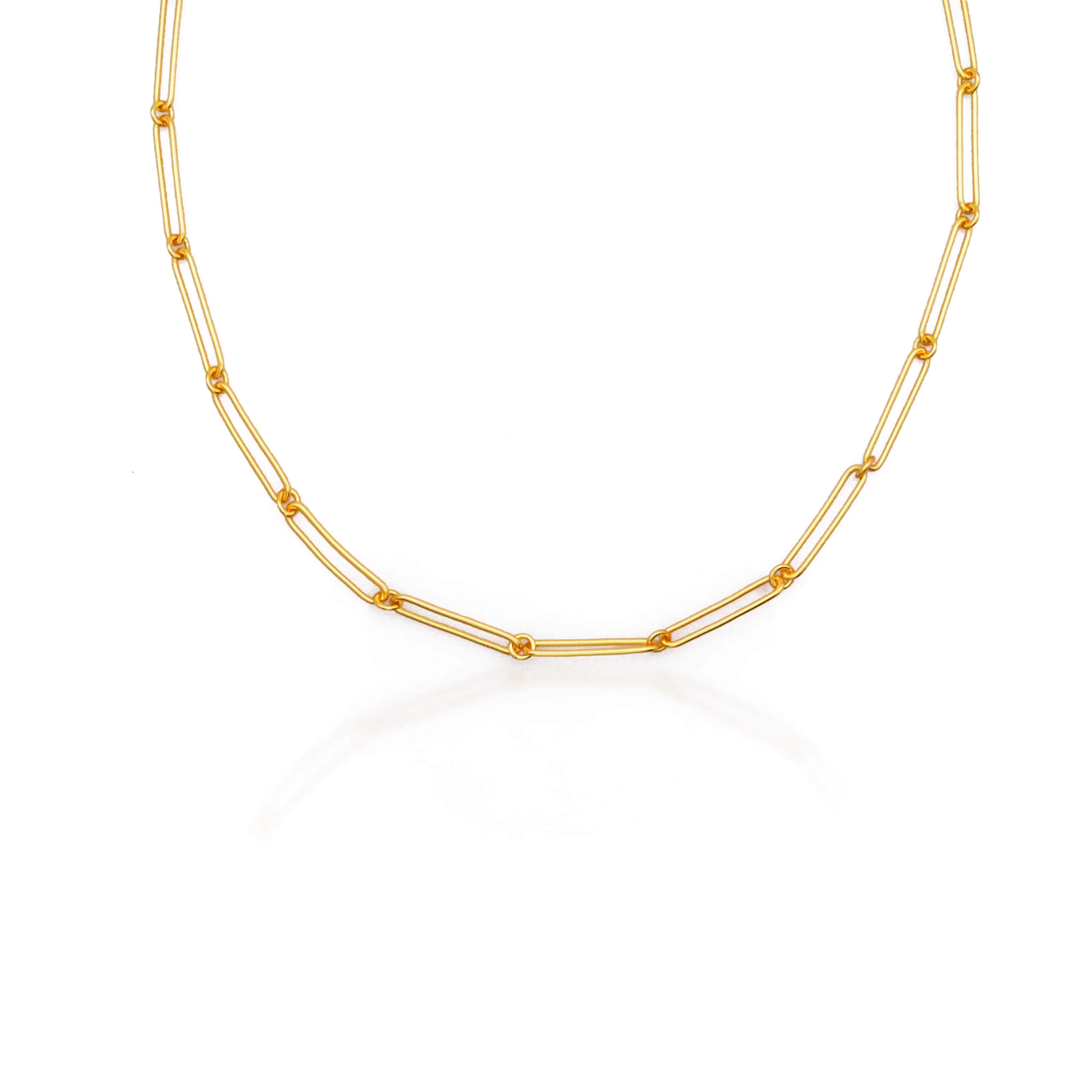 

925 silver gold plated heavy hand craft cuban link choker chain, Gold and silver