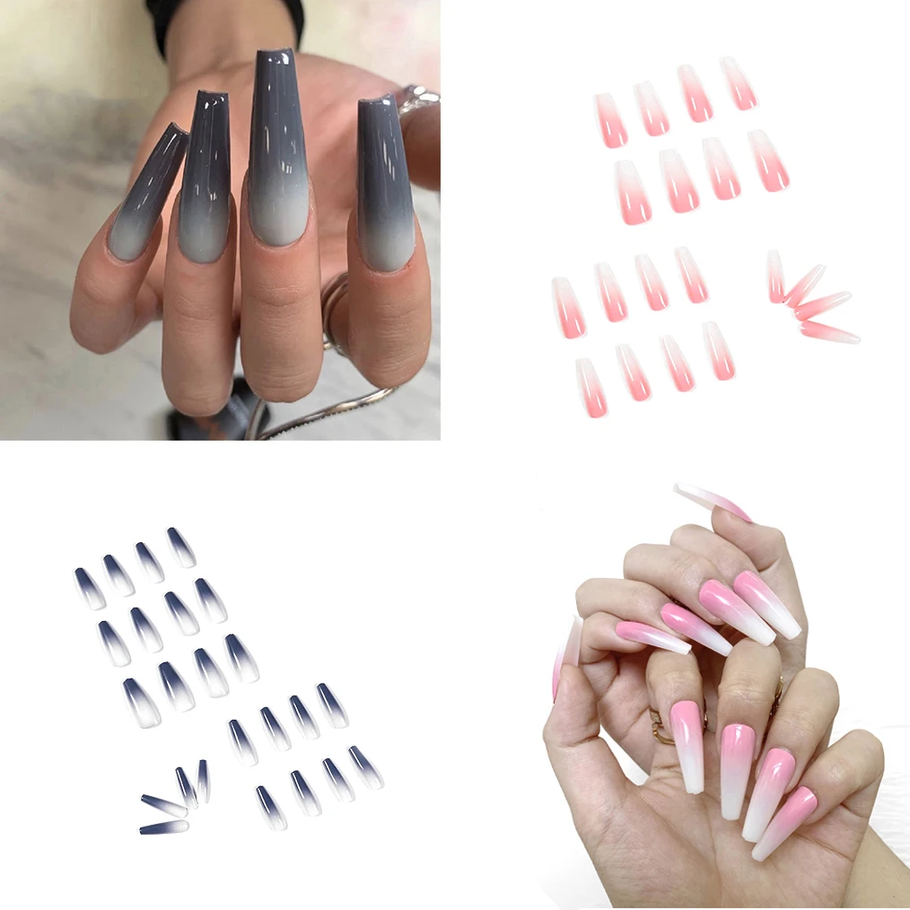 

Amazon Hot Sale Wholesale Press On Nails False Nails Tips Press On Designed Press On Nails, Colorful