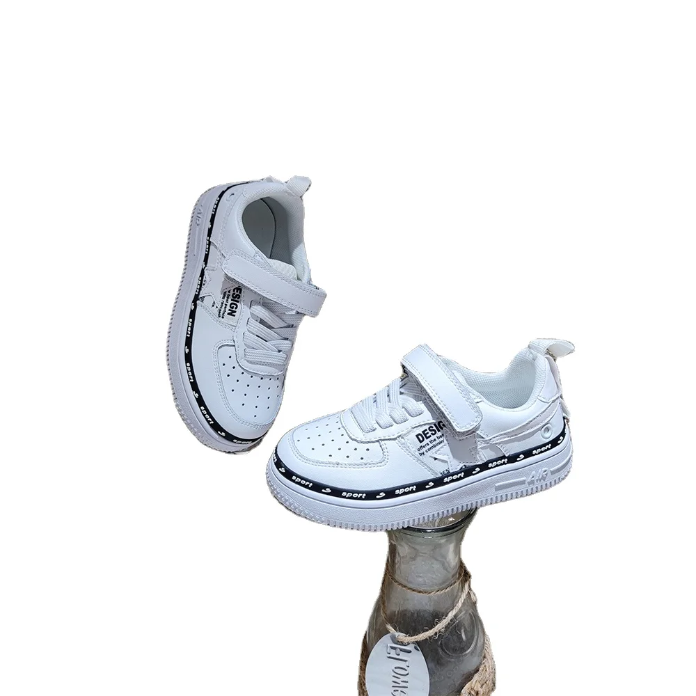 

children's shoes breathable girls sports shoes soft bottom running shoes, Gray