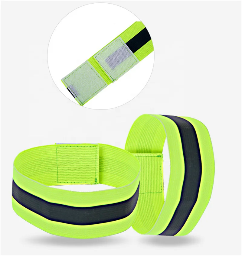 

TY Luminous Night Reflective Safety Belt Night Run Armband For Outdoor Sports Night Running Jogging Strap Arm Band, Picture