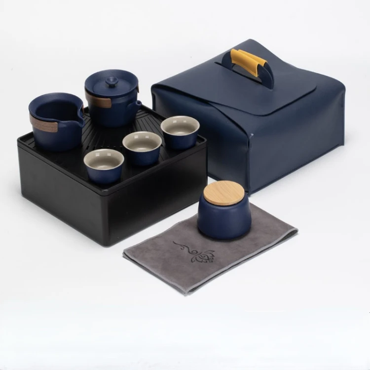 

New Brand Portable Traveling Classic Ceramic Kung Fu Tea Set