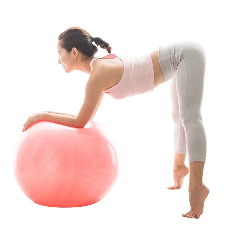 

Amazon hot sale antiburst inflatable yoga ball 65cm ball yoga, Purple/sliver/pink/red/blue