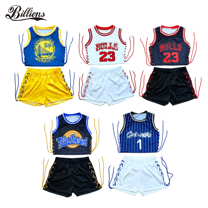 

BL21T1710 Customize Basketball Knit 2 Piece Roadbike Tshirt Winter Jerseys Shorts For Women Jerseys Wear Woman Jersey Set, Picture show