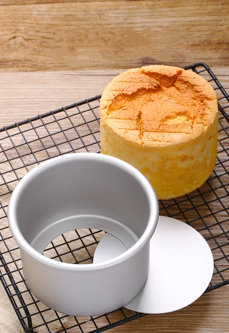 10cm High Quality Straight Baking Aluminum Round Cheese Cake Pan With