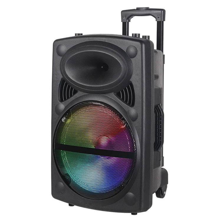 

OEM HT-12 outdoor wireless trolley battery portable active speaker