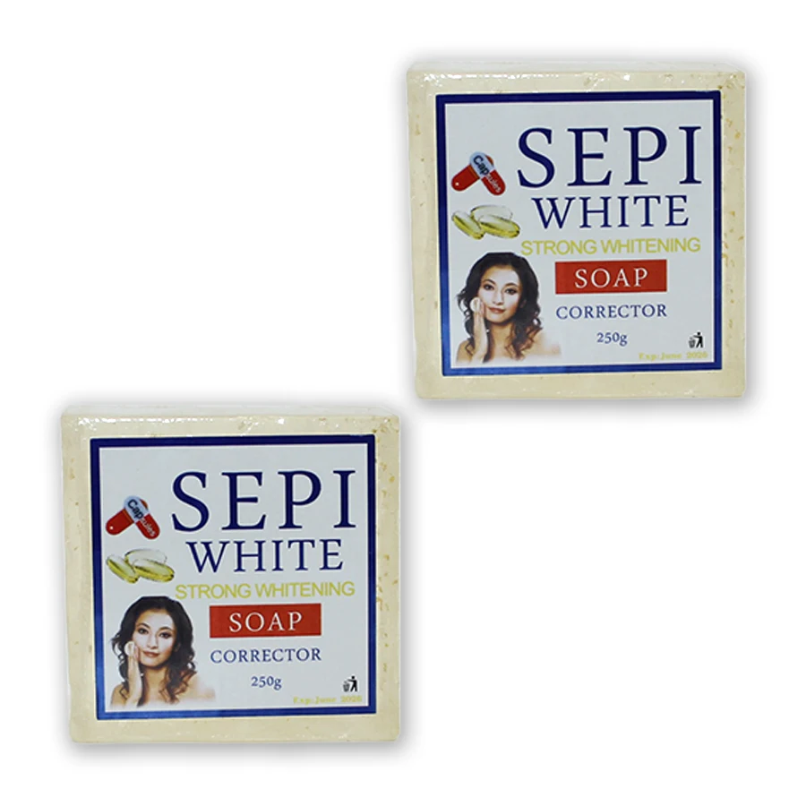 

The Hot-sales SEPI White Strong Whitening Soap Corrector with Vitamin C black skin anti-Wrinkle cleaning for face&body no dry