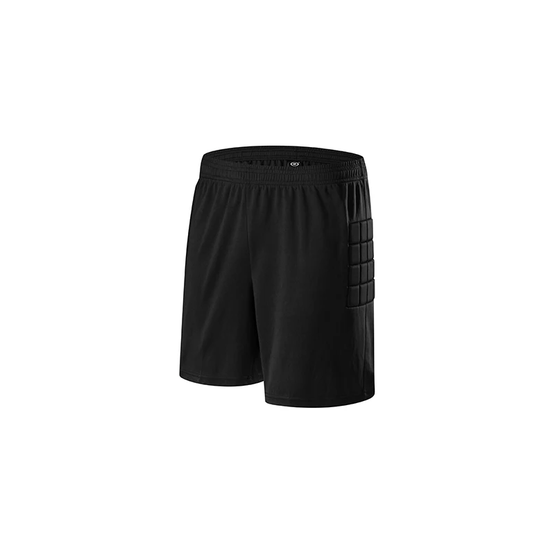 

Wholesale Activewear Custom Logo Polyester Football Training Suit Black Man Soccer Shorts